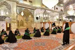 تجدید میثاق خدام امام رضا با حضرت شاهچراغ (ع)