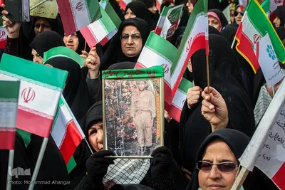 راهپیمایی ۲۲ بهمن در اهواز
