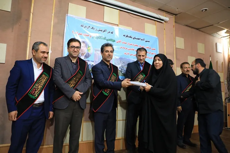 گروه‌های مردمی خدمت‌رسان در سیل شیراز تجلیل شدند