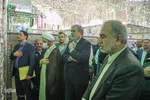 آیین تجدید میثاق مردم شیراز با امین ولایت‎‎