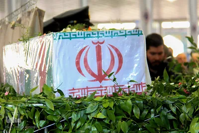 تشییع پیکر شهید مرتضی ایزدی/عکاس: پریسا بهزادی