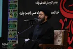 ⁨مراسم یادبود محمدباقر منصوری در حسينيه ثارالله(ع) اردبیل⁩