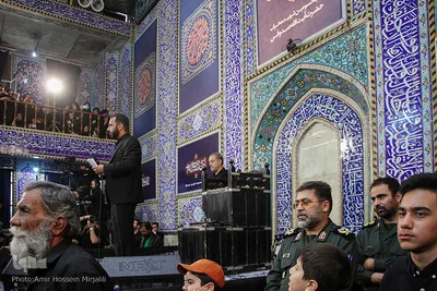 حسینیه ایران؛ تاسوعای حسینی در مسجد حظیره یزد