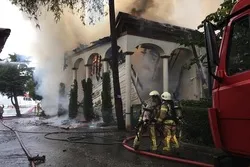 Fire at Historic Mosque in Istanbul Extinguished
