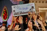 وداع با هفت شهید گمنام در شب شهادت حضرت زهرا(س)