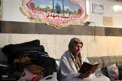 اعتکاف سه روزه بانوان مسجد حضرت ابوالفضل (ع) شیراز
