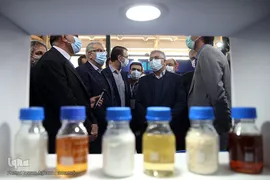بازدید جواد اوجی، وزیر نفت از نمایشگاه توانمندی‌ها و دستاوردهای جهاددانشگاهی