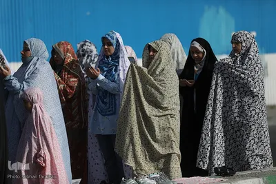 اقامه نماز عید فطر در محله بهرود