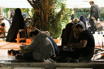 مراسم احیای شب نوزدهم ماه مبارک رمضان در گلزار شهدای قم