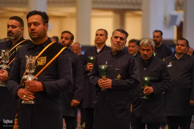 مراسم عزاداری شب بزرگداشت شهادت حضرت شاهچراغ(ع)