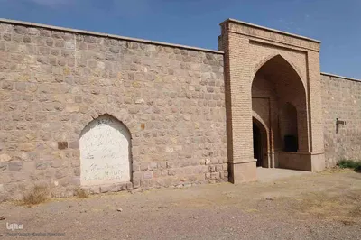 کاروانسرای شاه عباسی گویجه بئل جاده اهر_ تبریز