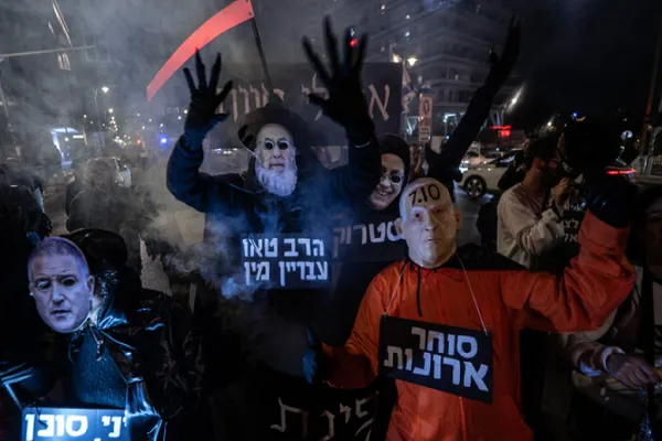Haifa Rally: Hundreds of Protesters Demand End to Israeli War on Lebanon