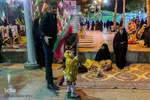 مراسم تحویل سال نو درگلستان شهدای اصفهان