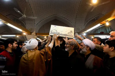 عزاداری شهادت حضرت زهرا(س) در قزوین