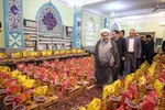 عکس | اهدای بسته‌های معیشتی به نیازمندان