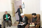 جلسه قرائت قرآن منزل استاد محمدرضا مجاهد در یزد