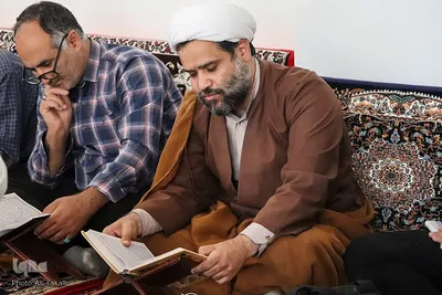برگزاری کرسی تلاوت قرآن در منزل شهید ملایر‎