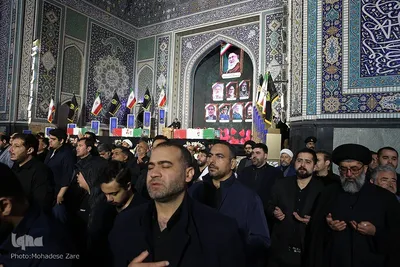 وداع با شهید «سیداسماعیل خطیب» در حرم رضوی
