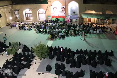 مراسم گراميداشت شهيد محسن حججي-شهرستان خوسف

