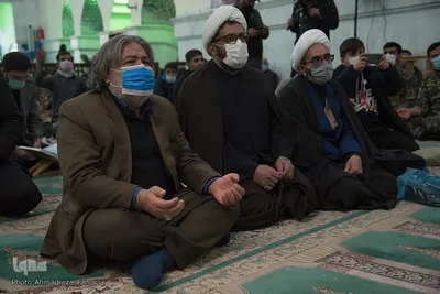 مراسم انس با قرآن در امامزاده سید محمد خمینی شهر