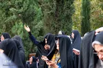برگزاری مراسم نیایش در گلستان شهدای اصفهان به نیت پیروزی مقاومت فلسطین