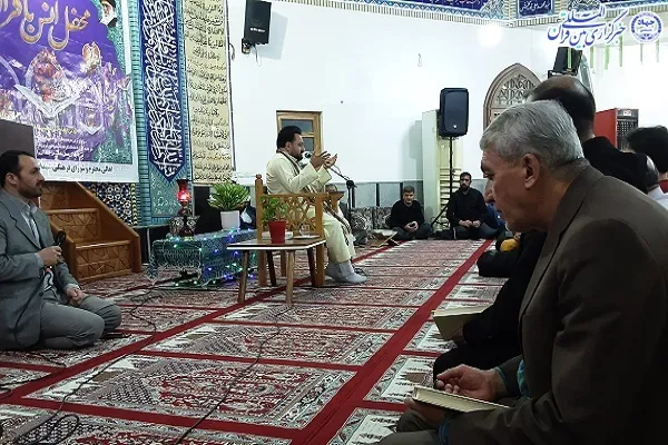 محفل شبی با قرآن کریم در بابلسر