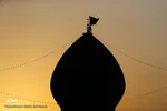 سیاه‌پوشی حرم مطهر حضرت شاهچراغ(ع)