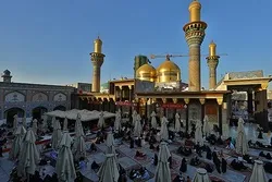 Cavadeyin (ə) imamlarının müqəddəs hərəmi matəm libası geyindi - Foto