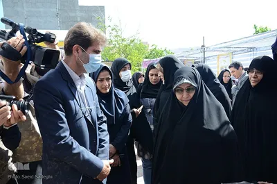 بازدید معاون رئیس جمهور در امور زنان و خانواده از نمایشگاه طرح ملی توسعه مشاغل خانگی‎‎
