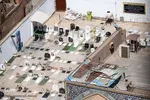 پیشرفت ساخت‌وساز در آستان علی‌بن مهزیار اهوازی 
