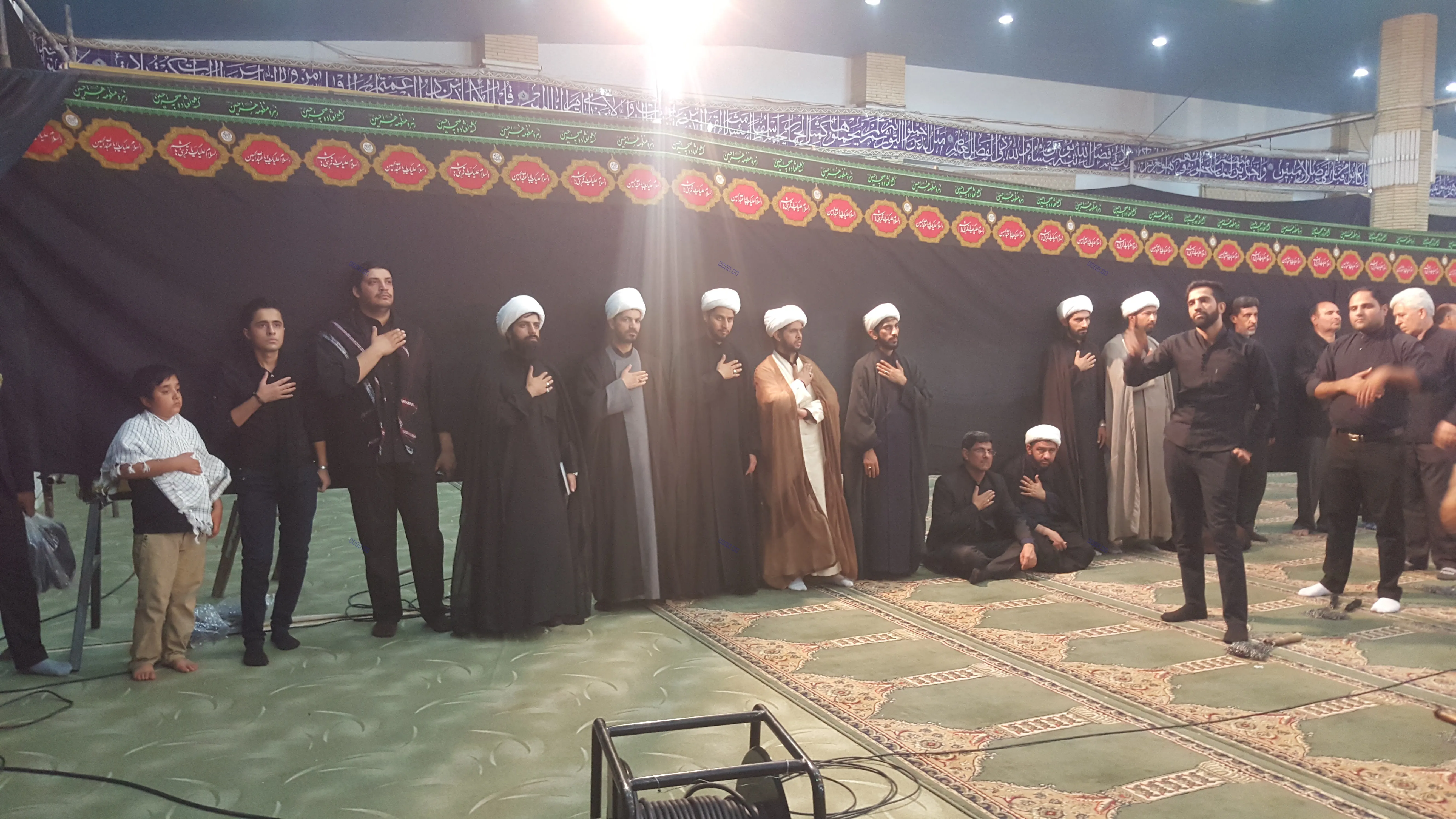 سوگواری عاشورائیان در مصلی زابل