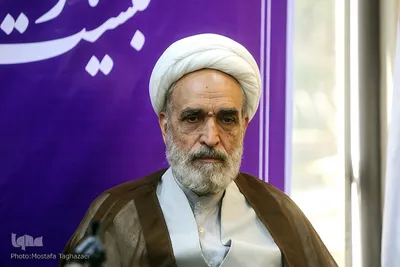 حجت الاسلام محمدعلی خسروی، مدیر کل دفتر آموزش و توسعه مشارکت‌های معاونت قرآن و عترت وزارت فرهنگ و ارشاد اسلامی در نشست خبری بیست و هفتمین نمایشگاه بین المللی قرآن کریم
