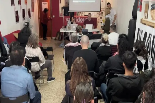 Se realiza acto en el “Día de los Presos Palestinos” en Madrid