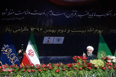سخنرانی حسن روحانی، رییس جمهور در مراسم یوم الله ۲۲ بهمن