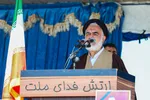 مراسم تشییع پیکر شهدای حادثه سقوط بالگرد در اصفهان