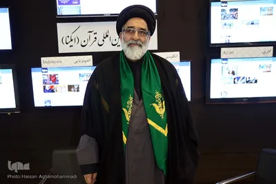 غرفه ایکنا در هشتمین شب نمایشگاه بین المللی قرآن کریم