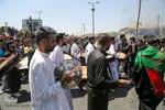 دسته عزاداری روز عاشورا در همدان‎