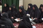 جزءخوانی قرآن کریم در مسجد فاطمه‌زهرا(س) اهواز
