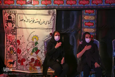 عزاداری موکب قرارگاه جهادی انقلاب در شیراز