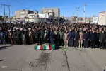 تشییع و تدفین پیکر پاک و مطهر شهید گمنام در اهر