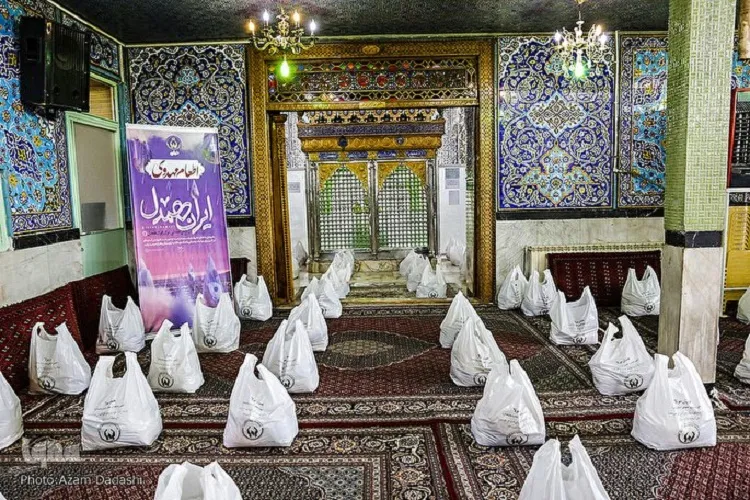 اجرای طرح اطعام و احسان حسینی در گیلان
