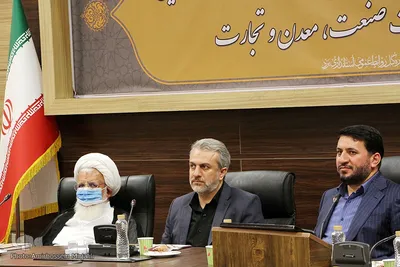 سفر فاطمی‌امین، وزیر صنعت معدن و تجارت یه استان یزد