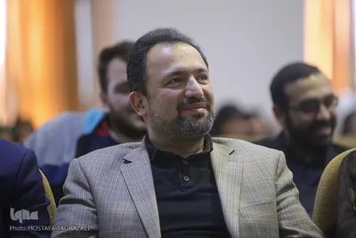 محمدرضا پورزرگری در اختتامیه دوازدهمین مسابقات دارالقرآن امام علی(ع)