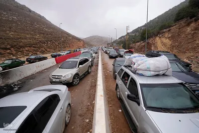 بازگشت مردم جنوب لبنان به خانه پس از آتش بس