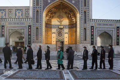 آیین سنتی «صلا» در حرم مطهر رضوی