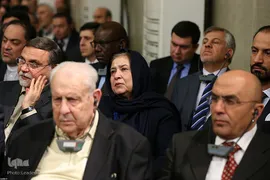 دیدار مسئولان نظام و سفرای کشورهای اسلامی با رهبر انقلاب