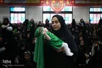 علی‌اصغر‌های اصفهان در آغوش مادران سوگوار