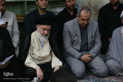 مراسم بزرگداشت آیت الله حسینی شاهرودی در مسجد اعظم قم