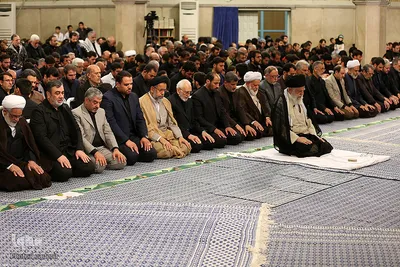 مراسم سوگواری سالروز شهادت امام علی(ع) در حضور رهبر معظم انقلاب