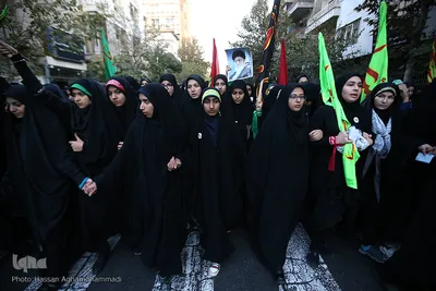تجدید بیعت دسته‌های عزاداری دانشجویی با رهبر معظم انقلاب